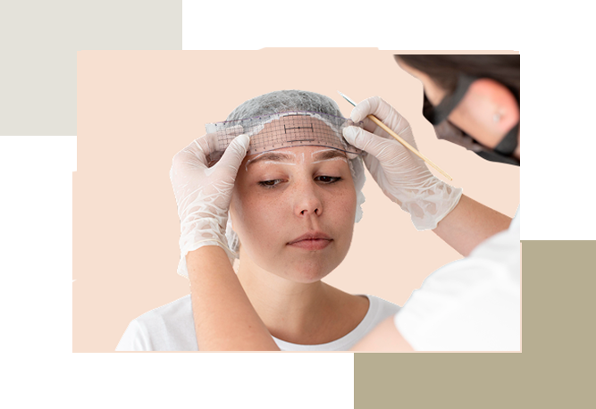 کوتاه کردن پیشانی